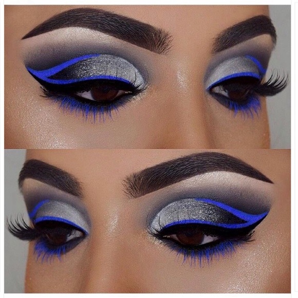 New/Sealed Illuminati Gel Paint Eyeliner Set in Electric Pink & Electric Blue - Picture 7 of 12